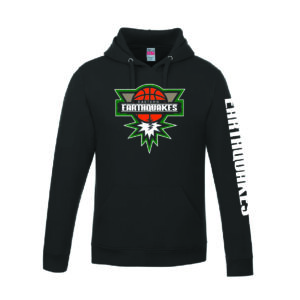 Black Earthquake Hoodie