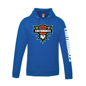 R. Blue Earthquake Hoodie