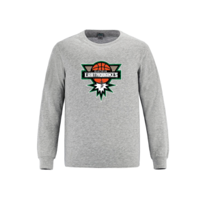 Youth Grey Earthquake Long Sleeve Shirt