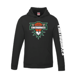 Youth Black Earthquake Hoodie