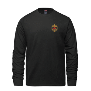 Black Earthquakes Academy Long Sleeve Shirt